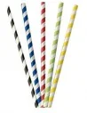 PAJITA PAPEL COLORES ESPIRAL 0,6Øx20 CM 1000 UD