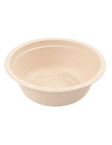 BOWL CAÑA AZÚCAR NATURAL 400 ML 15Ø x 3,5 CM 600 UD