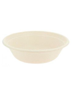 BOWL CAÑA AZÚCAR NATURAL 1000 ML 21Øx6 CM 500 UD