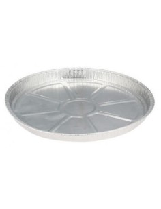 ENVASE ALUMINIO TORTILLA/ EMPANADA 21CM 400 UD