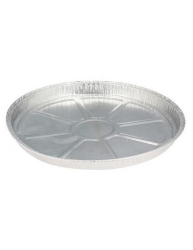 ENVASE ALUMINIO TORTILLA/ EMPANADA 21CM 400 UD