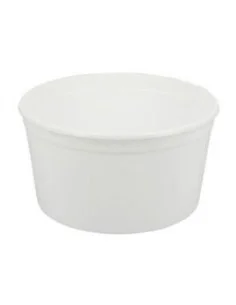 TARRINA CIRCULAR BLANCA 500 CC 12Ø x 6 CM 600 UD
