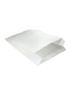 BOLSA PAPEL BOLLERÍA BLANCA ANTIGRASA 15+6X25 CM 1000 UD