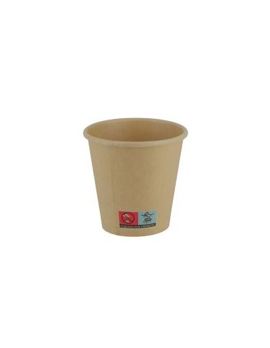 VASO CARTÓN 120 ML KRAFT 4 OZ 1000 UD