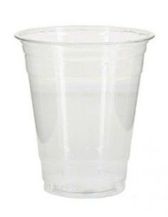 VASOS DE PLÁSTICO 350 ML PET 12 OZ 9,5Ø 1000 UD