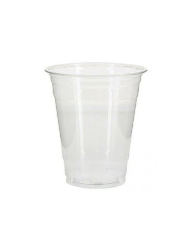 VASOS DE PLÁSTICO 350 ML PET 12 OZ 9,5Ø 1000 UD