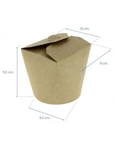 ENVASE CARTÓN KRAFT ORIENTAL MULTIFOOD 750 ML 500 UD 2