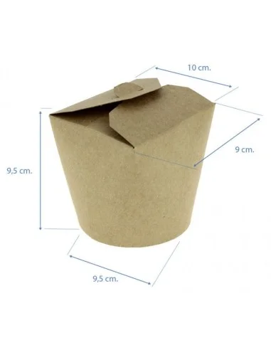 ENVASE CARTÓN KRAFT ORIENTAL MULTIFOOD 750 ML 500 UD