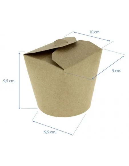 ENVASE CARTÓN KRAFT ORIENTAL MULTIFOOD 750 ML 500 UD