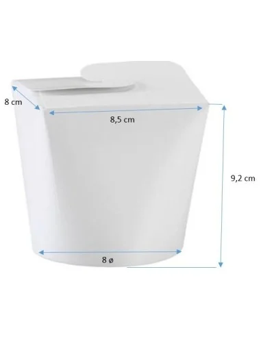 ENVASE CARTÓN BLANCO ORIENTAL MULTIFOOD 473 ML 500 UD