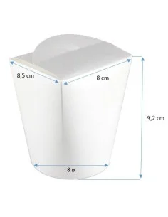 ENVASE CARTÓN BLANCO ORIENTAL MULTIFOOD 500 ML 500 UD 2