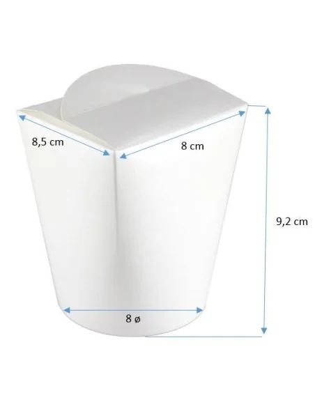 ENVASE CARTÓN BLANCO ORIENTAL MULTIFOOD 500 ML 500 UD