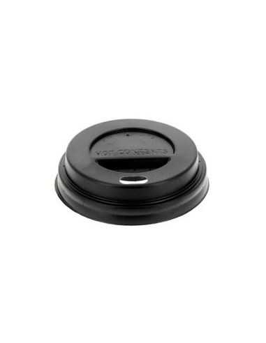 TAPA PS TRAVEL NEGRA 6,2Ø PARA VASO CARTÓN 120 ML CAR0145KRA 1000 UD