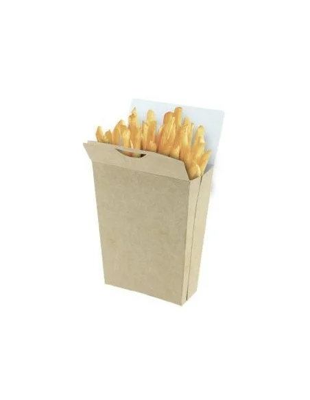 PETACA CARTÓN PATATAS CON CIERRE SUPERIOR 8,2x4,2x12,5 CM 450 UD