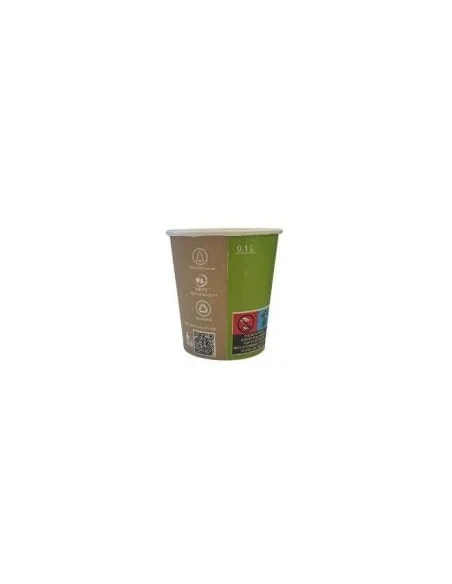 VASO CARTÓN 120 ML DOBLE PARED BICOLOR VERDE 4 OZ 2000 UD VASO CARTÓN 120 ML DOBLE PARED BICOLOR VERDE 4 OZ 2000 UD