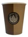 VASO CARTÓN 237 ML DOBLE PARED BICOLOR MARRÓN 8 OZ 8Ø 1000 UD
